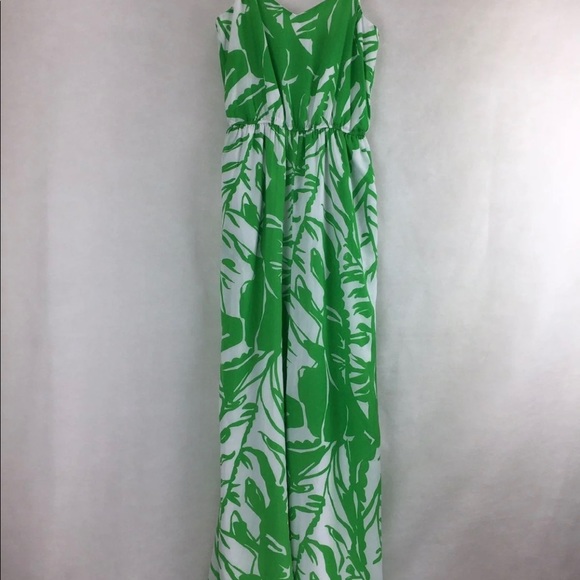 SOLD! SOLD! Lilly Pulitzer For Target Boom Boom Green Palm Jumpsuit - Picture 9 of 9